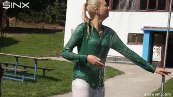 Gorgeous Girls Get Wet And Messy In The Park Screencap 107 on sinx.preview.netperv.com