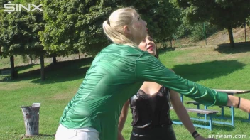 Gorgeous Girls Get Wet And Messy In The Park Screencap 117 on sinx.preview.netperv.com