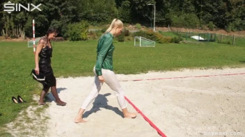 Gorgeous Girls Get Wet And Messy In The Park Screencap 38 on sinx.preview.netperv.com