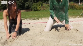 Gorgeous Girls Get Wet And Messy In The Park Screencap 65 on sinx.preview.netperv.com