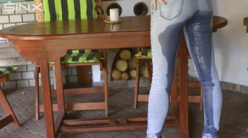 Sexy Blonde's Solo Pissing Pleasure Screencap 28 on sinx.preview.netperv.com