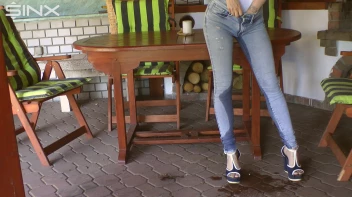 Sexy Blonde's Solo Pissing Pleasure Screencap 31 on sinx.preview.netperv.com